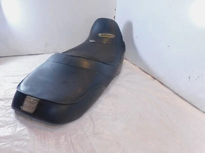 1994-95 Honda CB1000 CB 1000 Black Corbin Dual Rider Pillion Seat Saddle Cushion - Image 1 of 4