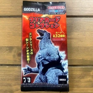 GODZILLA 70th Annive Collectors Clear Card Collection [x1/Pack] - Picture 1 of 2