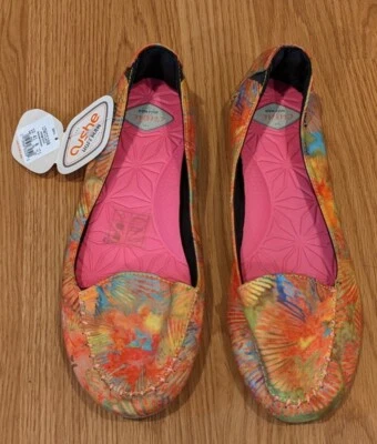 NEW Cushi Lamu Flats Orange/Multi UW01268 - 10 - Image 1 of 4