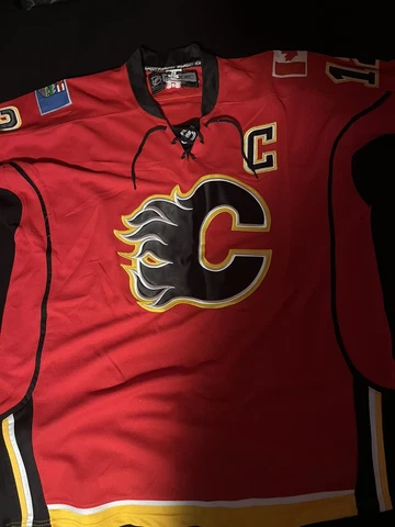 NHL Reebok Calgary Flames CCM Jersey Jerome Iginla #12 Size 54 Cover