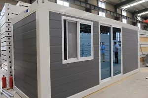 defect special discounted price grey studio container home 1bed 1bath 1kitchen - Picture 1 of 7