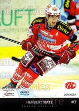 2010-11 Erste Bank Eishockey Liga EBEL #43 Herbert Ratz