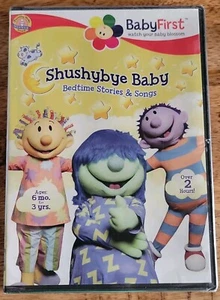 BabyFirst: SHUSHYBYE BABY Bedtime Stories & Songs (DVD, 2013, BFTY) New & Sealed - Foto 1 di 4