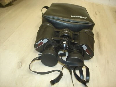 Tasco Binoculars 4000, 7x35mm Lens Zip Focus Coated  With Carry Bag CLEAR - Image 1 of 4