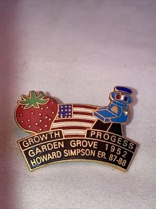 BPOE Garden Grove CA. Elks Lodge #1952 ER Howard Simpson 1987-88. - Picture 1 of 5