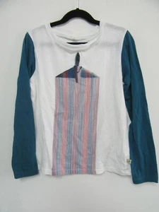 Stella Mccartney kids long sleeve up up and away airplane T shirt size 10 year - Picture 1 of 3