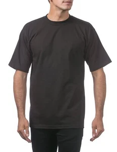 short sleeve heavyweight cotton crew neck mens pack shirt shirts big medium - Picture 1 of 6