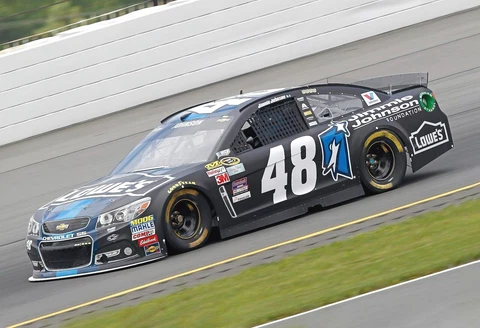 Jimmie Johnson #48 Lowe's NASCAR 13x19 Poster Gloss Photo Print D4W Cover