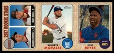 2017 Topps Heritage Ad Panel Braden Shipley/Matt Koch/Kendrys Morales/Jose Reyes