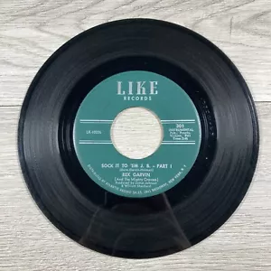 Rex Garvin Sock It To ‘em J. B. Part 1 & 2 I II 45 RPM Like Records 7” Vinyl - Picture 1 of 6