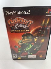 Ratchet & Clank: Up Your Arsenal Sony PlayStation 2 PS2 Disc Case Manual Tested