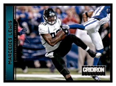 2012 Panini Gridiron #90 Marcedes Lewis Gold X's #/100 - Image 1 of 2