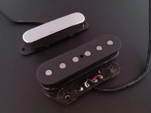True Custom Shop® Vintage Stacked Tele Neck & bridge Noiseless No Hum Pickup Set - Picture 1 of 6