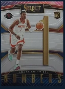 Tarjeta de novato Panini Select Jabari Smith Jr Numbers #20 Rockets - Imagen 1 de 1