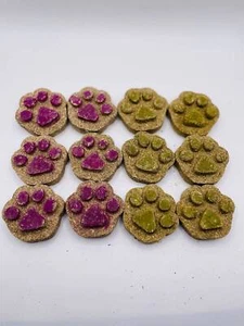Trata de heno Timothy estampada de pata para conejo, conejil, chinchilla, hámster, roedores - Imagen 1 de 6