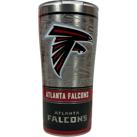 Atlanta Falcons Tervis 20oz Stainless Steel Tumbler ~NEW~ NFL Free Shipping! Cover