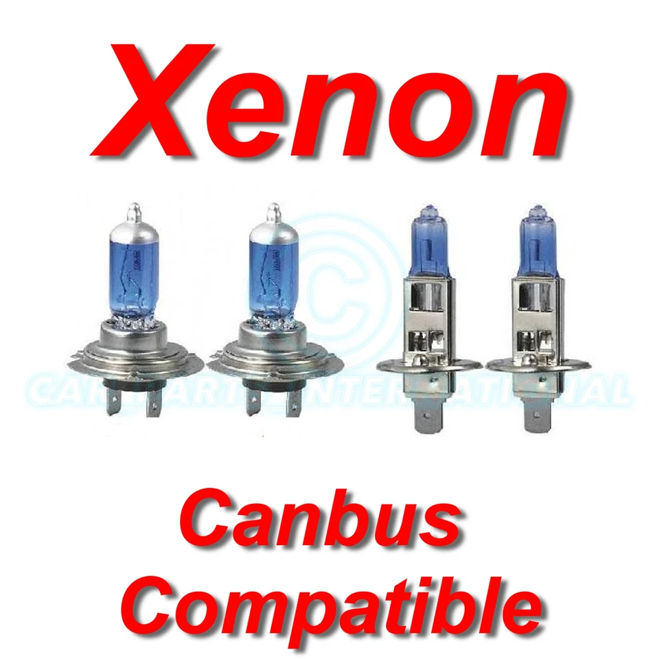 H7 & H1 Canbus Compatible Xenon Headlight Bulbs 55w Road Legal - Image 1 of 1