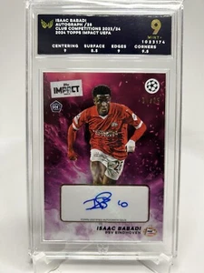 ARK 9 Isaac Babadi Auto Topps Impact 2024 RC Numbered 24/25 - Picture 1 of 4
