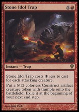 Magic the Gathering MTG Stone Idol Trap (93) Worldwake   NM