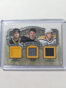 2012 ITG Captain-C Series Franchise Captains Lemieux/Jagr/Francis FC-17 Silver - Picture 1 of 3