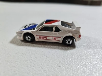 Vintage 1981 Matchbox BMW M1 WHITE Macao Rare Original With Box #52 Sports  - Image 1 of 4