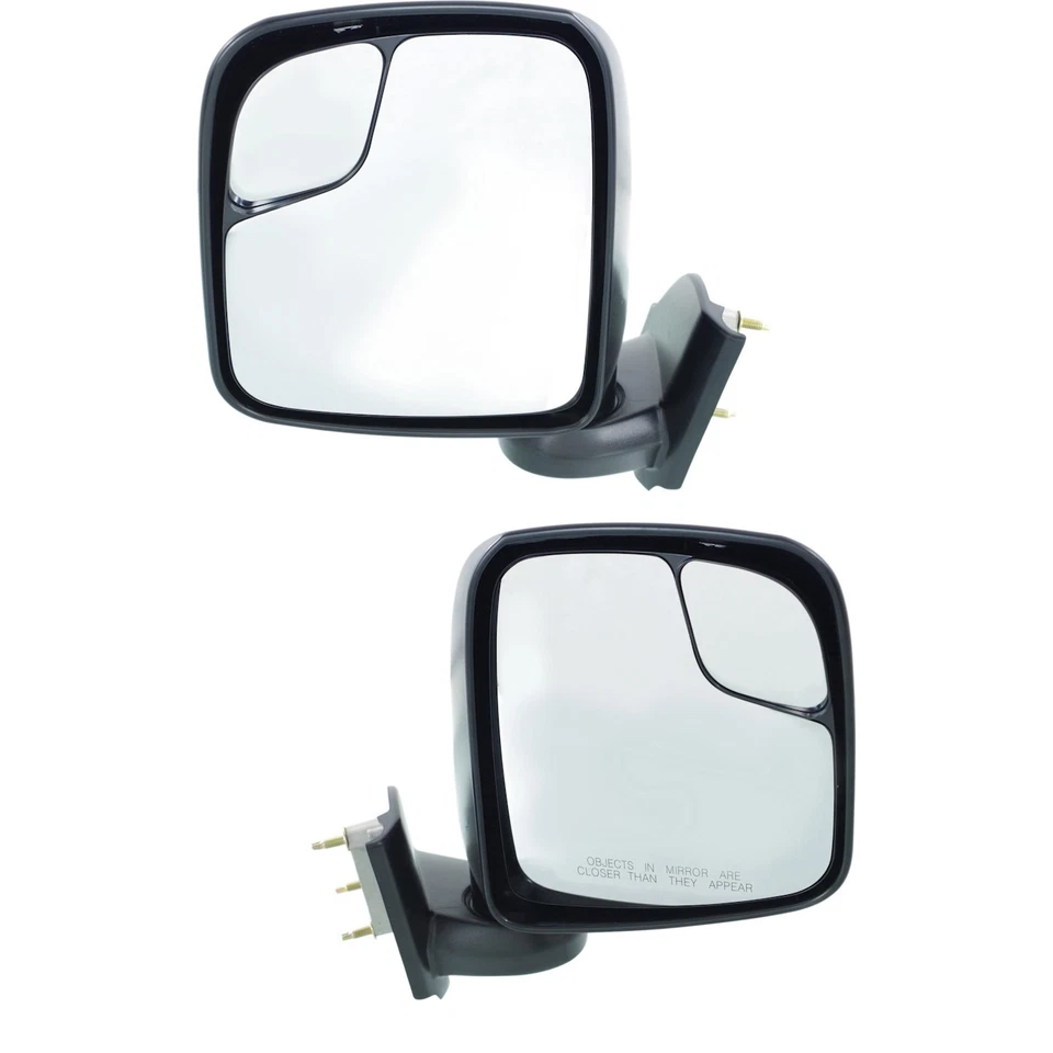 Juego de 2 pares de espejos retrovisores laterales conductor y pasajero para Chevy izquierda derecha Nissan NV200 Foto 1 de 4