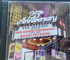 SHOW STOPPING PERFORMANCES: DRG 25th Anniversary 2 x CD 2001 Exc Cond! OST 2CD - Picture 1 of 2