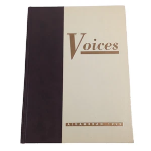 1992 Alhambra, CA High School Yearbook - "Voices" - no signatures - Picture 1 of 12