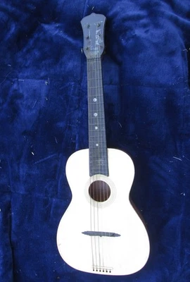 RARE 50-60s Maccaferi MASTRO SONORA PARLOR/LADY'S GUITAR - GOOD CONDITION! - Image 1 of 4