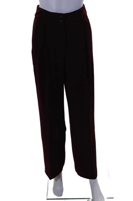 American Vintage Womens Flat Front Tapered Leg Dress Pants Red Size Small - Image 1 of 4