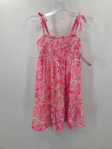 Pre-Owned Lilly Pulitzer Pink Child Size 6/7 Size Medium Girl's Dress - Picture 1 of 3