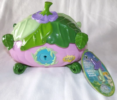 Rare DISNEY Vintage Y2K Tinker Bell Fairy Jewelry Box Collectible Key included - Image 1 of 4