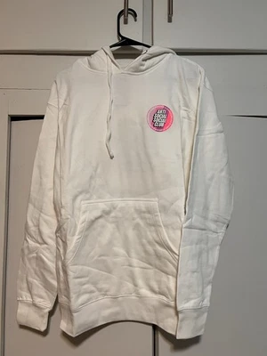 Sudadera con Capucha Para Hombre Mediana - Anti Social Social Club Rosa Logo Bloqueado Surfs Up Blanca Foto 1 de 4