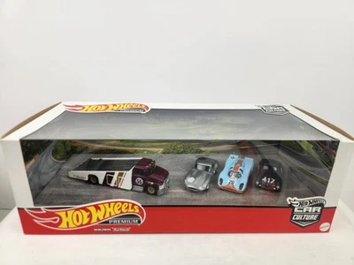 Hot Wheels Premium Iconic Racers Set Porsche 917KH Jaguar Mercedes Real Riders Foto 1 de 4