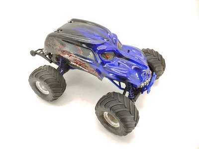 *RARE* Traxxas Skully 1/10 RC Monster Truck ARTR RC Truck Used (No Radio) Green - Image 1 of 4