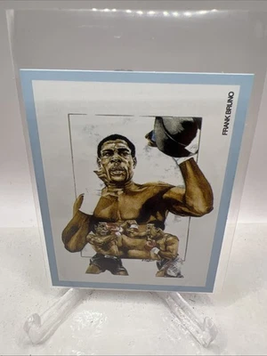 1991 Victoria Gallery Boxing Champions (Red Back) Frank Bruno #18 - Image 1 of 2