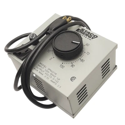 Staco 3PN221B VARIAC Variable Transformer, 120VAC 1-Phase In, 0-132VAC Out - Image 1 of 4