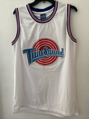 Camiseta deportiva de baloncesto Tune Squad Space Jam Lola #10 Bugs Bunny talla mediana blanca Foto 1 de 4