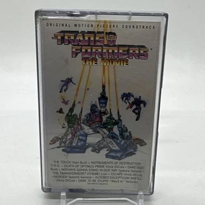 THE TRANSFORMERS THE MOVIE ORIGINAL SOUNDTRACK VTG CASSETTE TAPE RARE (1986) π₯ - Picture 1 of 7