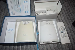 Netgear Orbi RBK40 (RBR40 & RBS40) AC2200 Tri-band MESH WiFi System - Picture 1 of 9