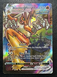 Blaziken VMAX Chilling Reign Alt Art 201/198 Used Condition - Picture 1 of 7