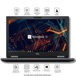 DELL PRECISION 7540 Laptop 15.6'' FHD Core i7 9th Gen 64GB RAM DDR4 2TB SSD - Picture 1 of 9