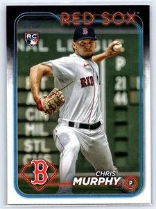 2024 Topps #73 Chris Murphy RC - Boston Red Sox - Picture 1 of 2