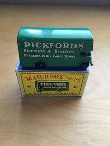 MATCHBOX NO.46 A VINTAGE GUY OTTER LUTON PICKFORD'S REMOVAL VAN IN BOX - Picture 1 of 8