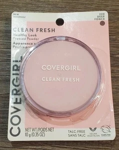 CoverGirl Pressed Powder Foundation Clean Fresh Healthy Look  # 220 DEEP NEW - Picture 1 of 2