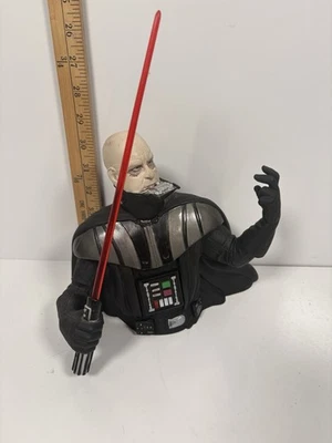 Diamond Select Star Wars Darth Vader (Unmasked) Bust Vinyl Bank RARE HTF 2009 - Image 1 of 4
