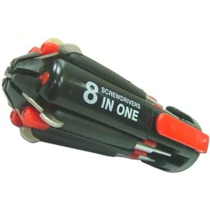 JUEGO ANTORCHA PORTÁTIL LED DESTORNILLADOR MÚLTIPLE 8 EN 1 - Imagen 1 de 5