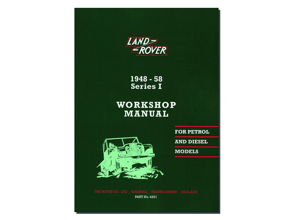 WORKSHOP MANUAL LAND ROVER SERIES 3 RTC9839C - Image 1 of 1