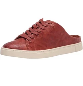 FRYE Ivy Sneaker da donna in pelle con pizzo basso Mule taglia 9 - Foto 1 di 7