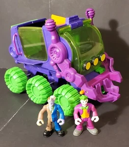 Imaginext Joker Hauler truck with Joker And Two-Face figure (DC Super Friends) - Picture 1 of 8